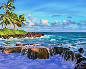 Poipu Beaches 2 by Helen Turner