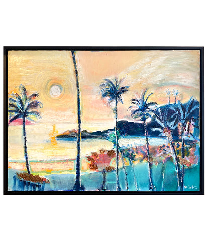 Pu'u Kekaa Sunset (ブラック ロック カアナパリ) by Kirk Boes