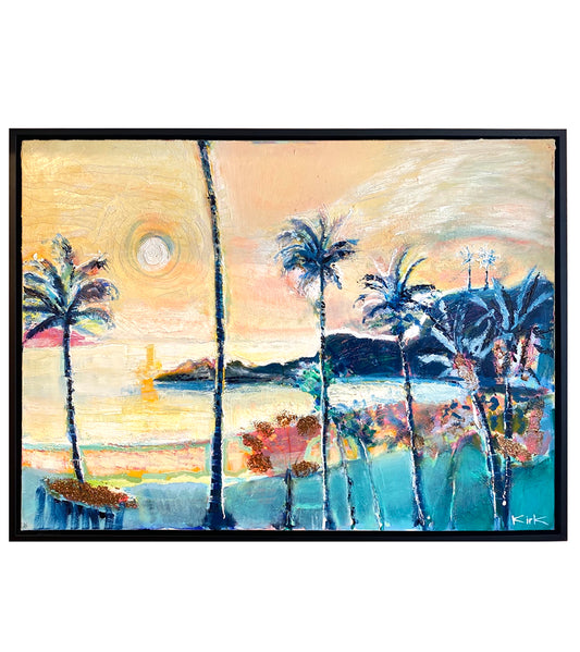 Pu'u Kekaa Sunset (ブラック ロック カアナパリ) by Kirk Boes