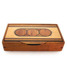 "Prosperity” Koa Marquetry Box