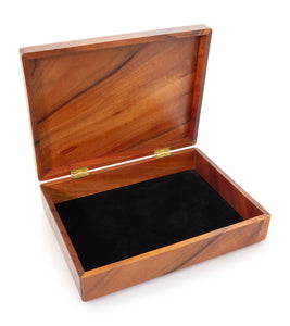 "Solitude" Koa Marquetry Box
