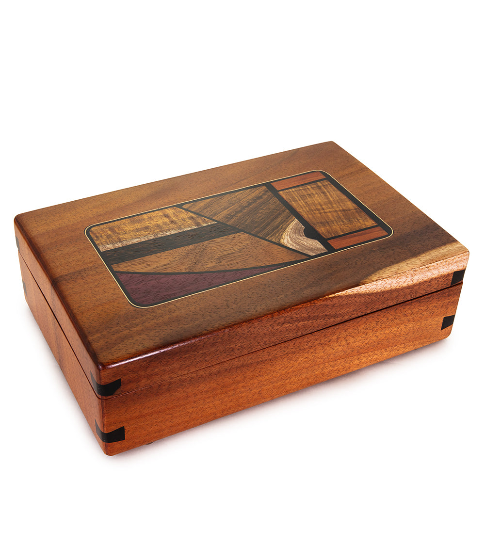 Sojourn Koa Marquetry Box