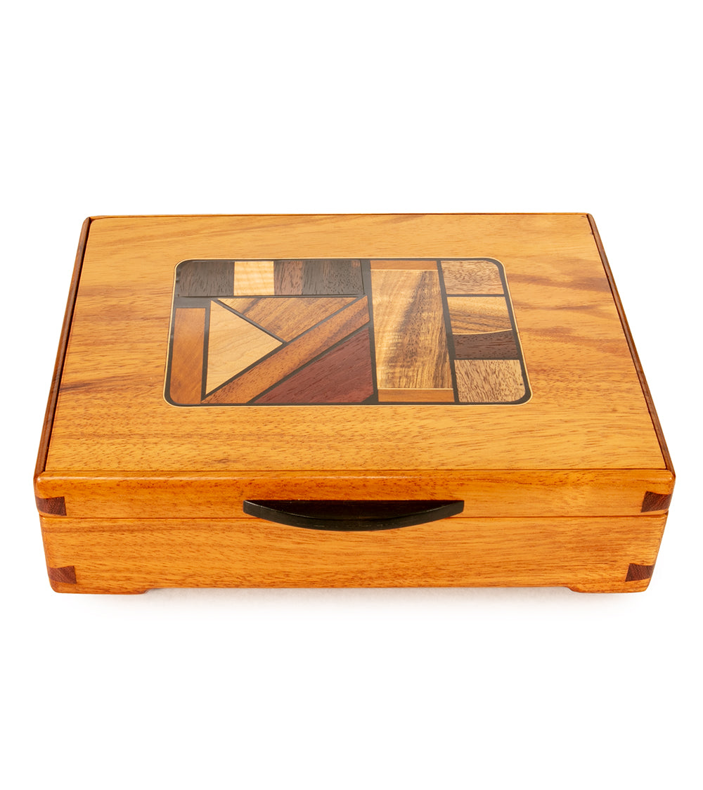 「フリーフロー」コア材寄木箱