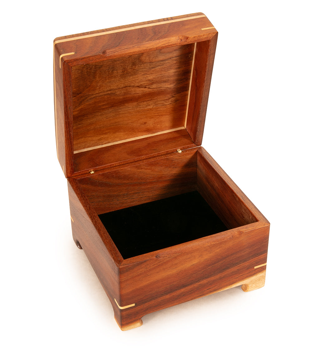 "Adventure" Koa Marquetry Box