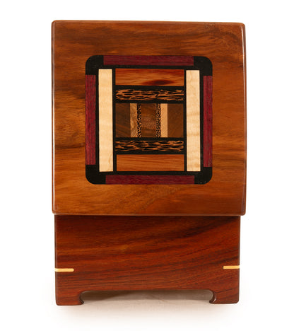 "Adventure" Koa Marquetry Box