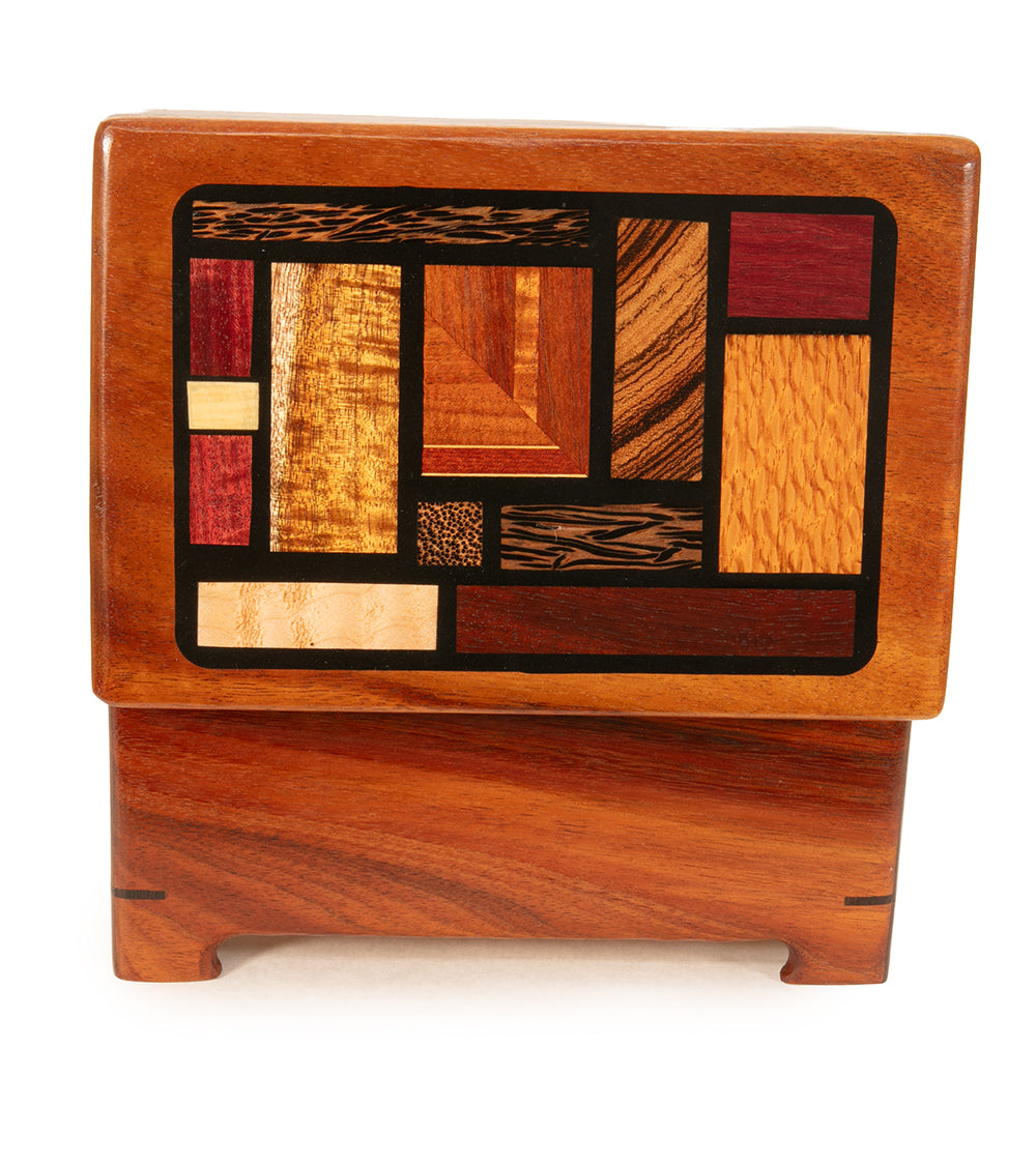 "Harmony" Koa Marquetry Box