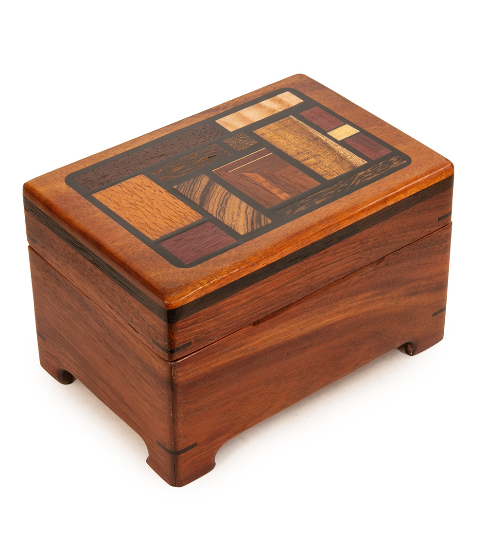 "Harmony" Koa Marquetry Box