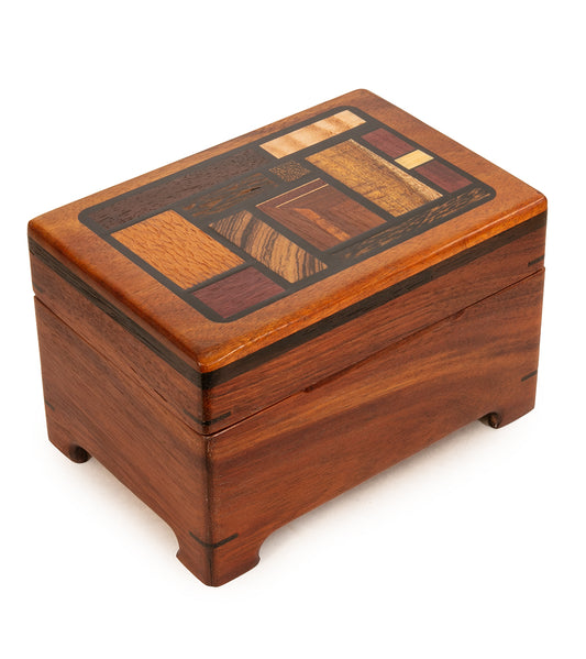 "Harmony" Koa Marquetry Box