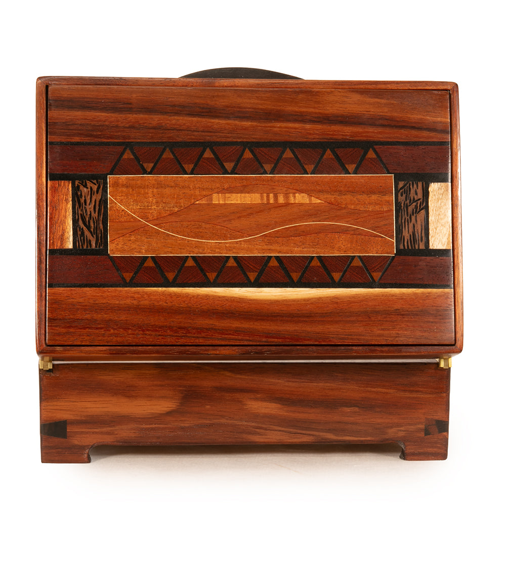 "Victory" Koa Marquetry Box