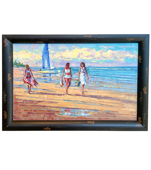 Beach Walk by Roman Czerwinski