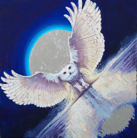 Hawaiian White Owl by Roman Czerwinski