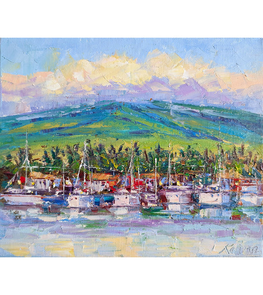 Lahaina Impression by Roman Czerwinski