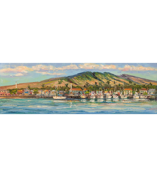 Lahaina Panorama by Roman Czerwinski