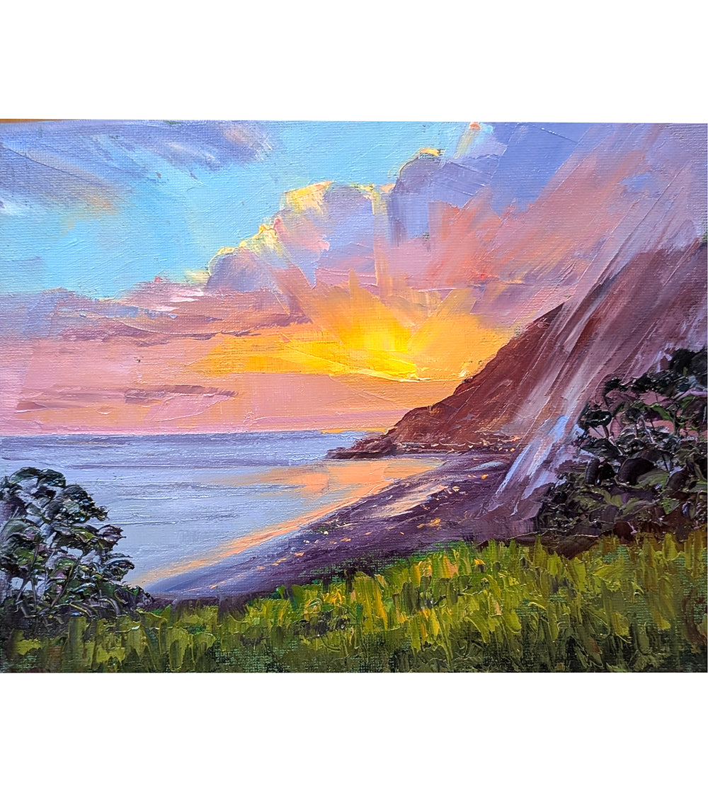 Navegando al atardecer en Maui por Roman Czerwinski