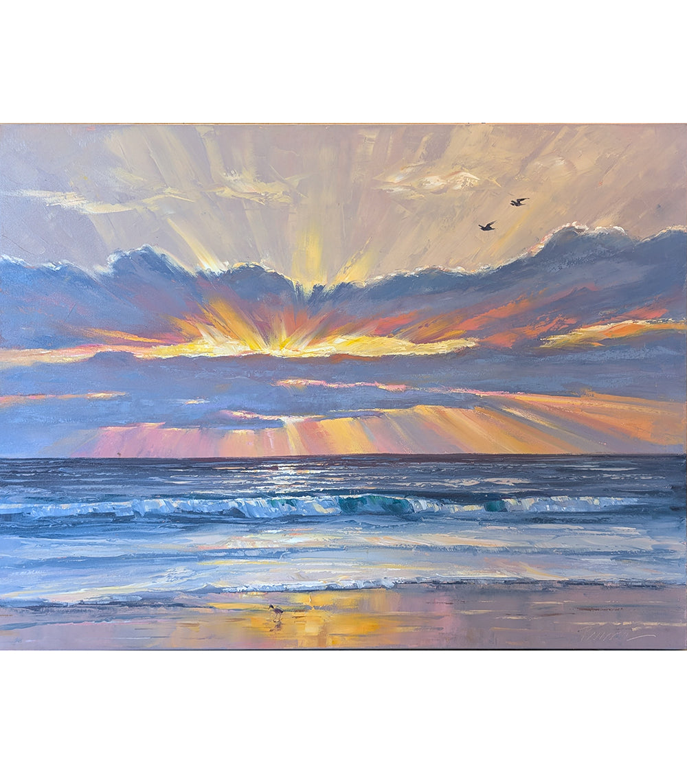 Navegando al atardecer en Maui por Roman Czerwinski