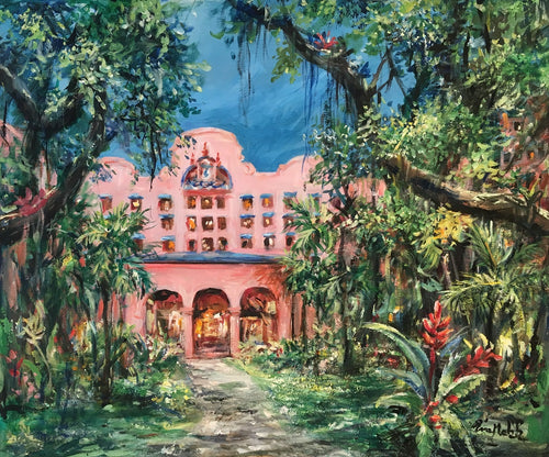 Original Painting: Royal Pink by Eva Makk