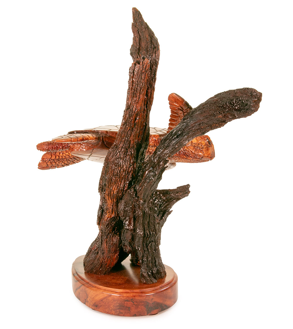 クレイグ・ニコルズ作 コア材彫刻「リーフ・レジデンツ」