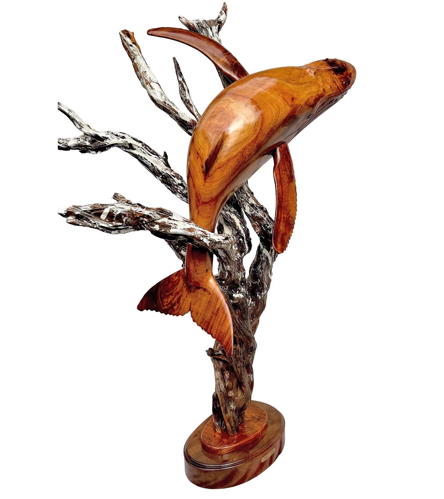 クレイグ・ニコルズ作 コア材彫刻「オーシャン・シンガー」