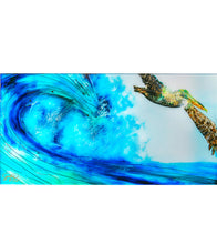 Limited Edition Liquid Print "Morning Sesh" by Josh Serafin 48x18