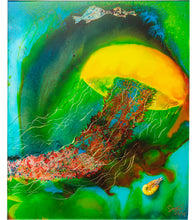 Limited Edition Liquid Print "Glow with Shelly" by Josh Serafin 24x30