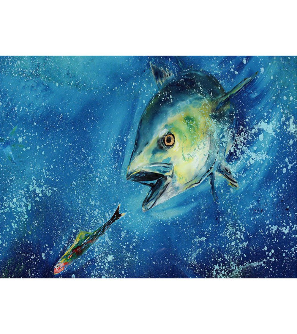 Limited Edition Acrylic Print "Feeding" by Josh Serafin