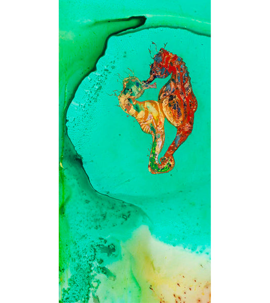 Limited Edition Acrylic Print "Lovers" by Josh Serafin