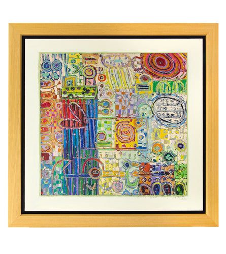 Original Woodblock Painting 
