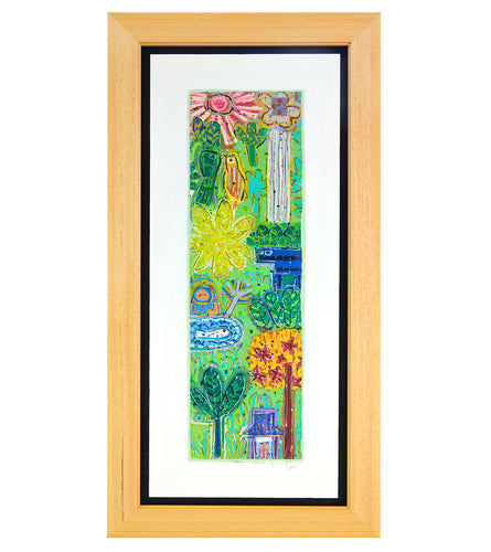 Original Woodblock Painting 