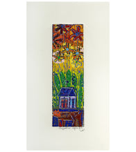 Original Woodblock Painting "Together" by Seung Lee