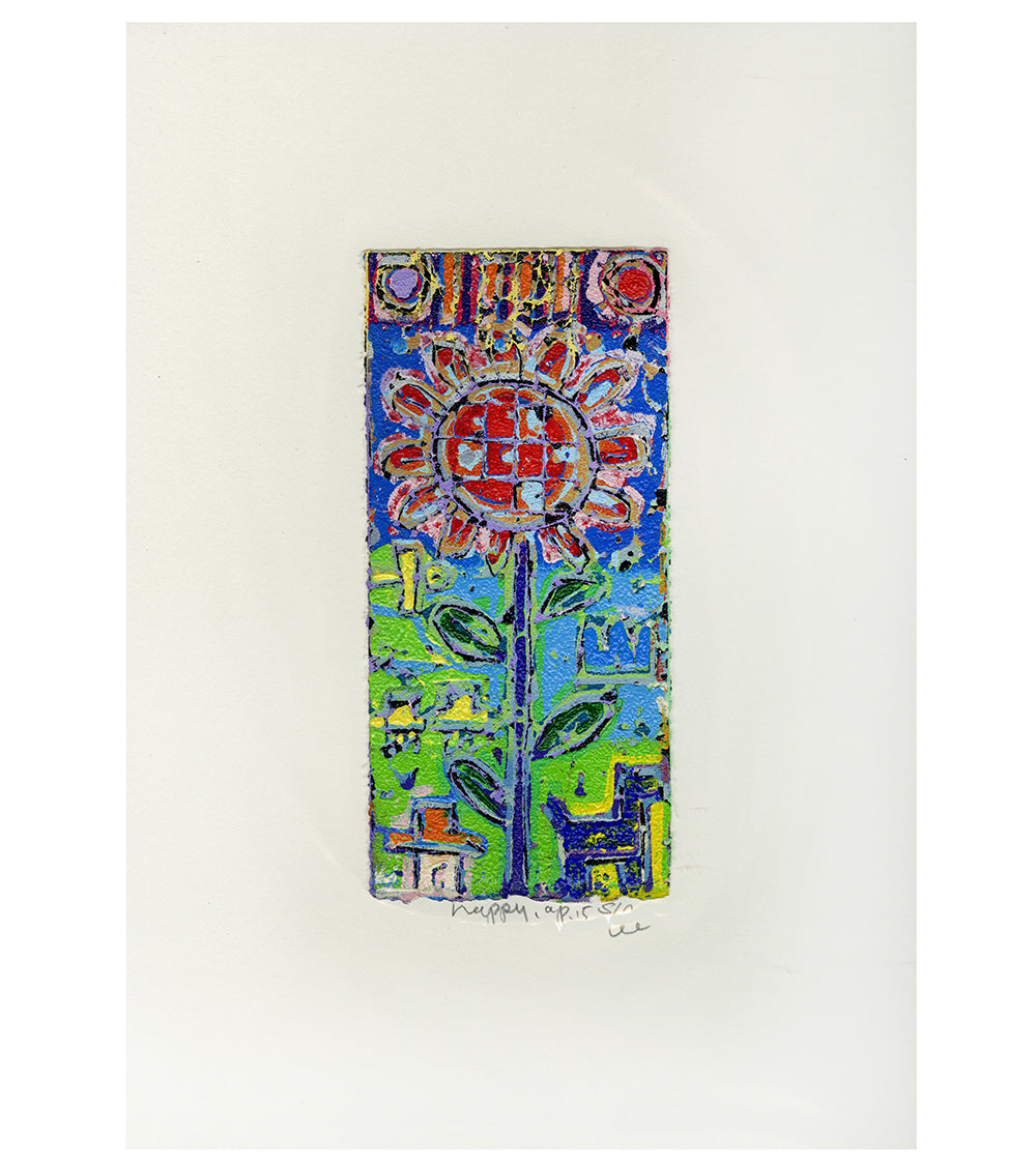 Original Woodblock Painting 