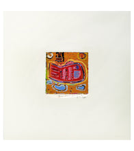 Original Woodblock Painting "Good Luck" by Seung Lee