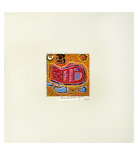 Original Woodblock Painting "Good Luck" by Seung Lee