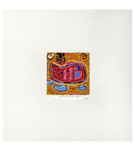 Original Woodblock Painting "Good Luck" by Seung Lee