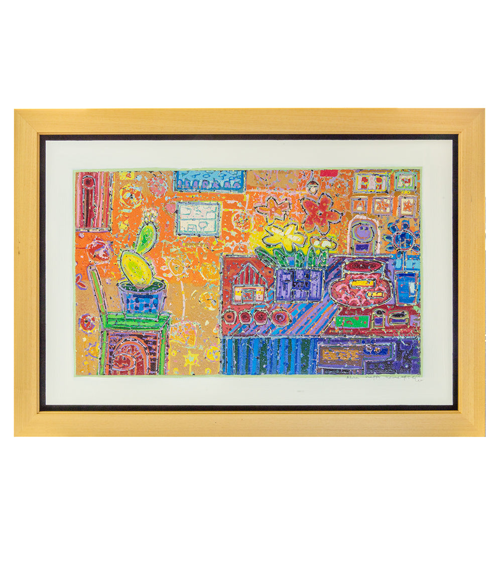 Original Woodblock Painting 