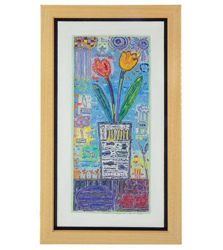 Original Woodblock Painting 