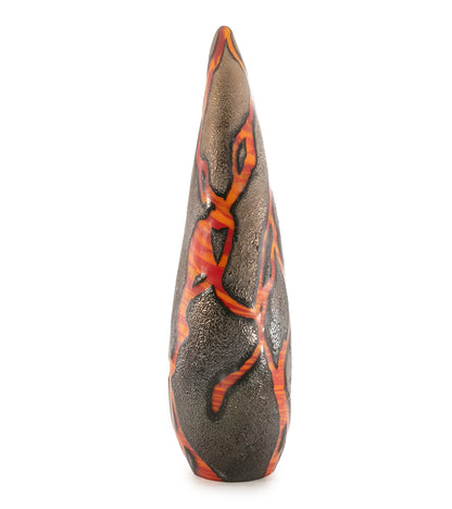 Escultura de vidrio ondulada "Kalapana Kai Sidewave" (ancho: 353 cm) 