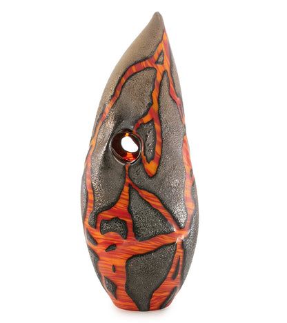 Escultura de vidrio ondulada "Kalapana Kai Sidewave" (ancho: 353 cm) 