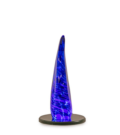Escultura de vidrio ondulada "Kalapana Kai Sidewave" (ancho: 353 cm) 