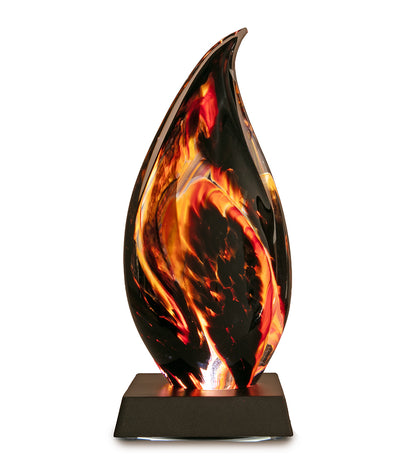 Glass "Flame" by Samson Low