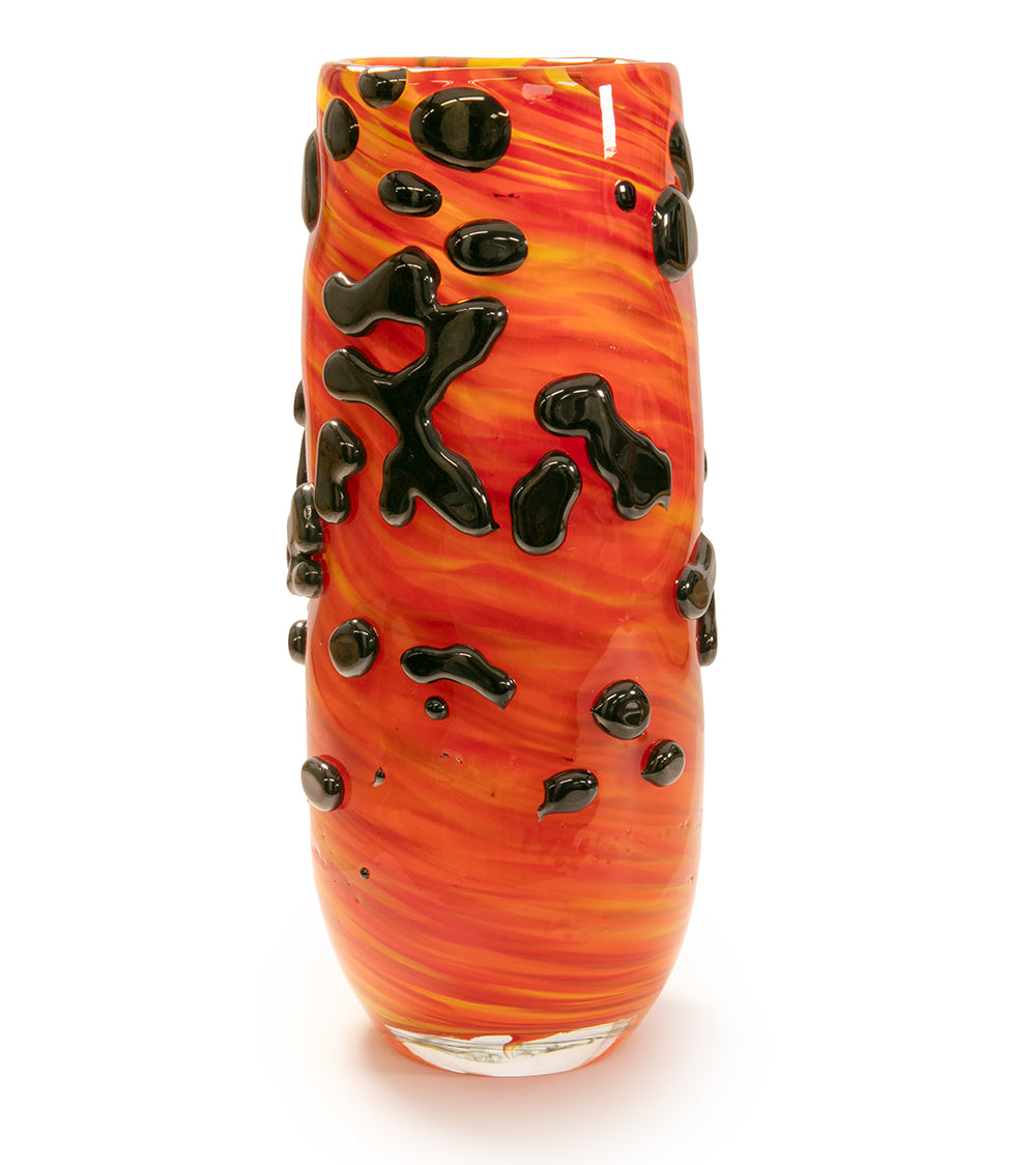 Escultura de vidrio ondulada "Kalapana Kai Sidewave" (ancho: 353 cm) 