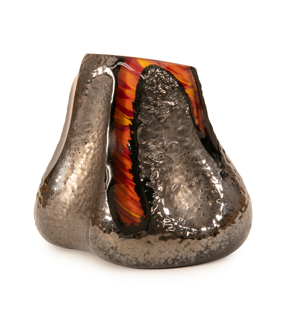 Glass "Volcano w/Light Base Mini" by Samson Low