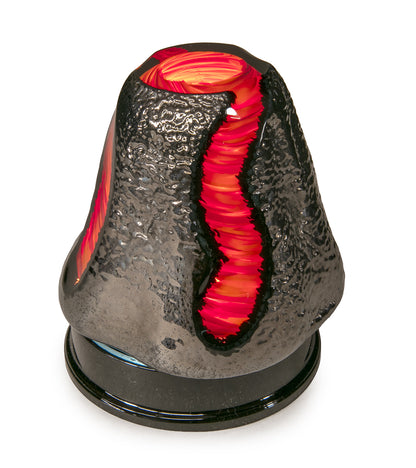 Glass "Volcano w/Light Base Mini" by Samson Low
