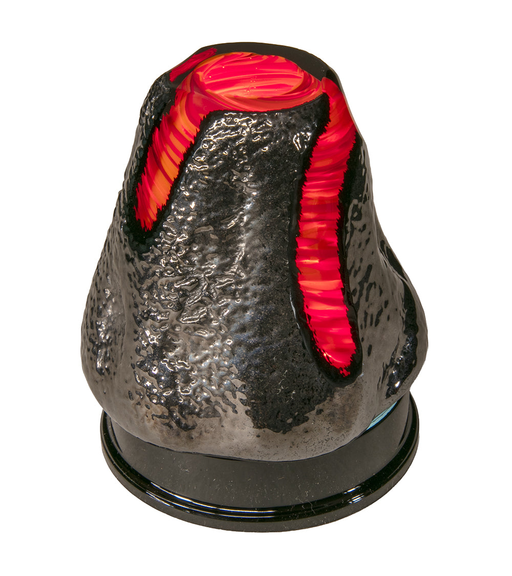 Glass "Volcano w/Light Base Mini" by Samson Low