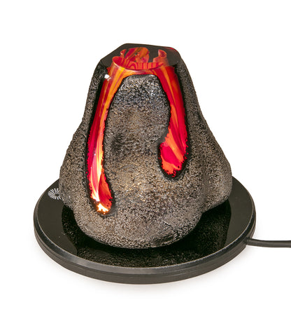 Glass "Volcano w/Light Base" by Samson Low