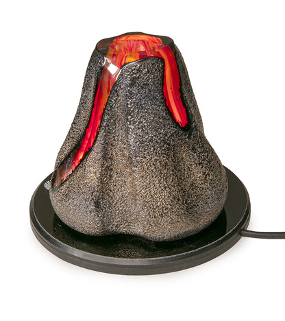 Glass "Volcano w/Light Base" by Samson Low
