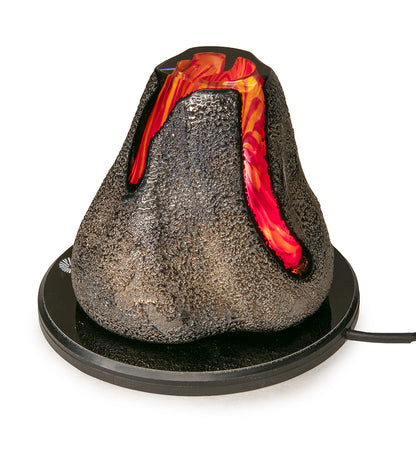 Glass "Volcano w/Light Base" by Samson Low