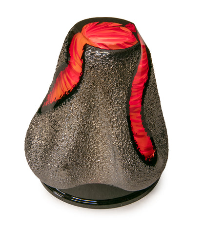 Glass "Volcano w/Light Base Mini" by Samson Low