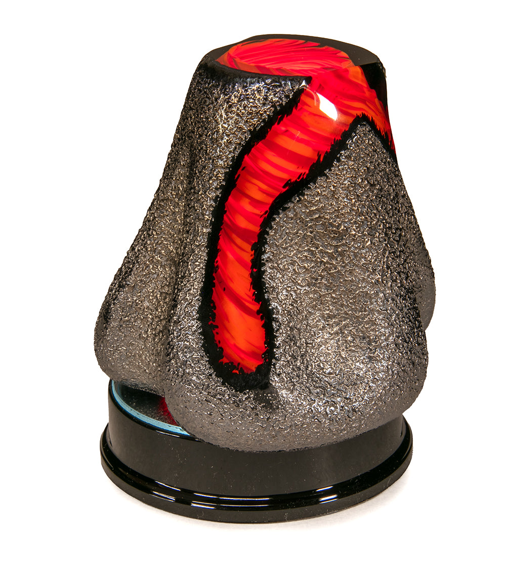 Glass "Volcano w/Light Base Mini" by Samson Low