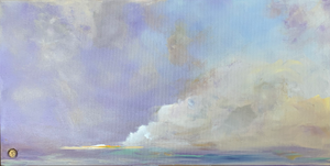 Be The Calm Within The Storm 24" x 12" by Sibet Alspaugh