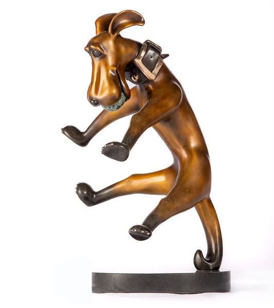 Bronze Sculpture "Skyzzyx II" by Marty Goldstein